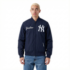 MLB NEW YORK YANKEES WINGSPAN BLOUSON EN SERGÉ V2 POUR HOMME (MARINE MINUIT)