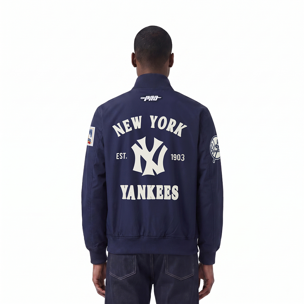 MLB NEW YORK YANKEES FIRST TEAM MEN'S JACKET (MIDNIGHT NAVY)