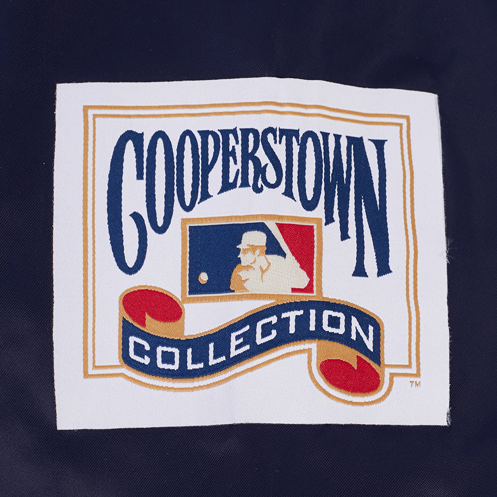 MLB NEW YORK YANKEES ON TOP MEN'S SATIN JACKET (MIDNIGHT NAVY)