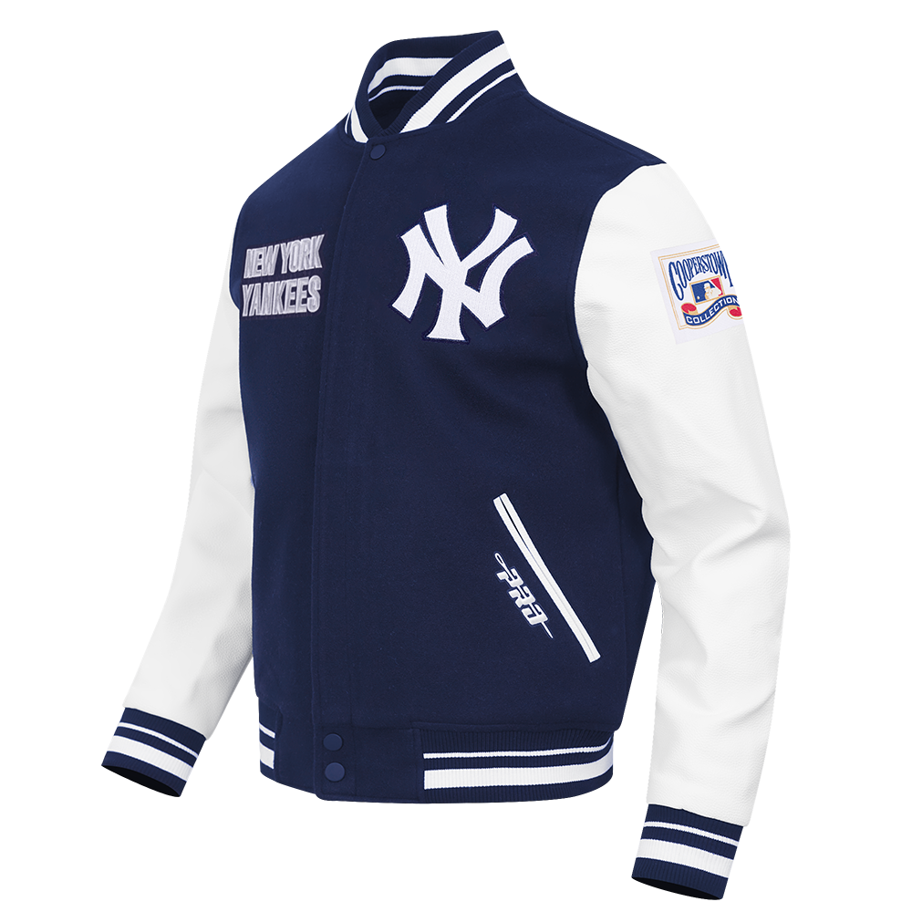MLB NEW YORK YANKEES ON TOP MEN'S COAT (MIDNIGHT NAVY/WHITE)