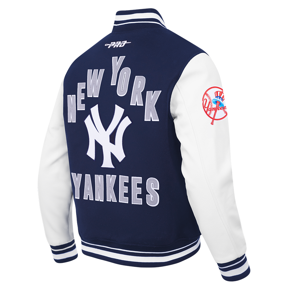 MLB NEW YORK YANKEES ON TOP MEN'S COAT (MIDNIGHT NAVY/WHITE)