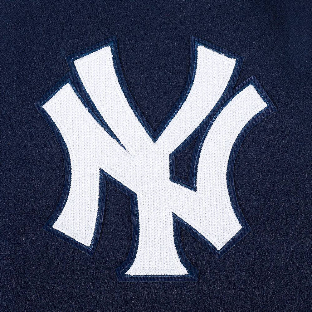 MLB NEW YORK YANKEES ON TOP MEN'S COAT (MIDNIGHT NAVY/WHITE)