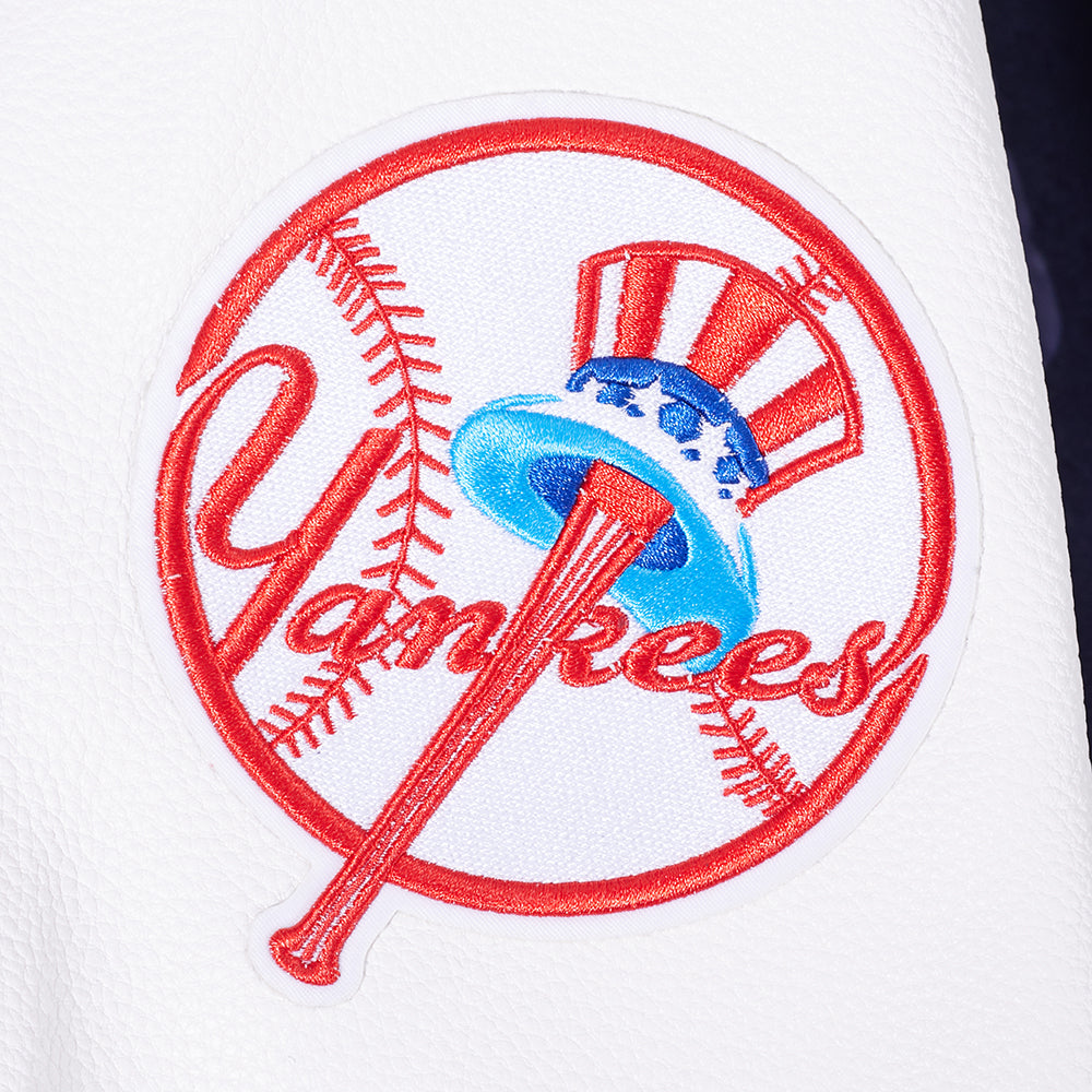 MLB NEW YORK YANKEES ON TOP MEN'S COAT (MIDNIGHT NAVY/WHITE)