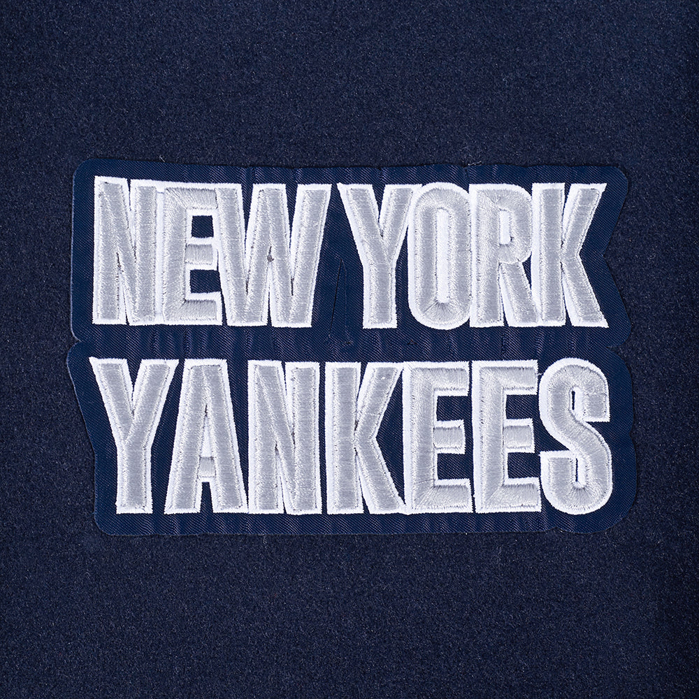 MLB NEW YORK YANKEES ON TOP MEN'S COAT (MIDNIGHT NAVY/WHITE)
