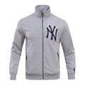MLB NEW YORK YANKEES CLASSIC VESTE D'ENTRAÎNEMENT POUR HOMME (GRIS)