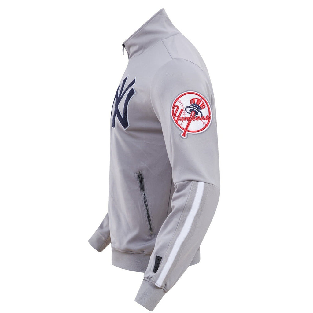 MLB NEW YORK YANKEES CLASSIC VESTE D'ENTRAÎNEMENT POUR HOMME (GRIS)