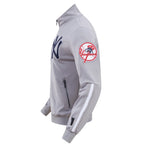 MLB NEW YORK YANKEES CLASSIC VESTE D'ENTRAÎNEMENT POUR HOMME (GRIS)