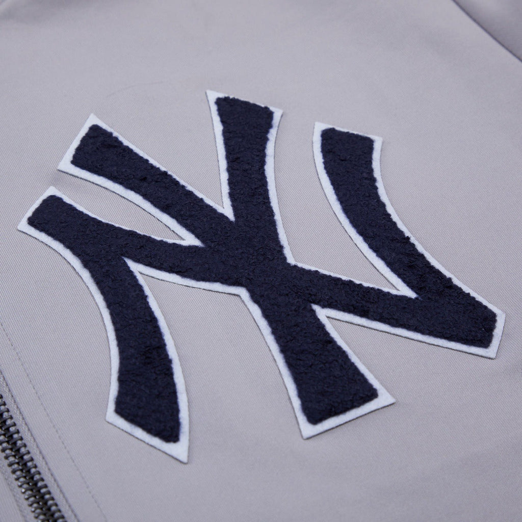 MLB NEW YORK YANKEES CLASSIC VESTE D'ENTRAÎNEMENT POUR HOMME (GRIS)