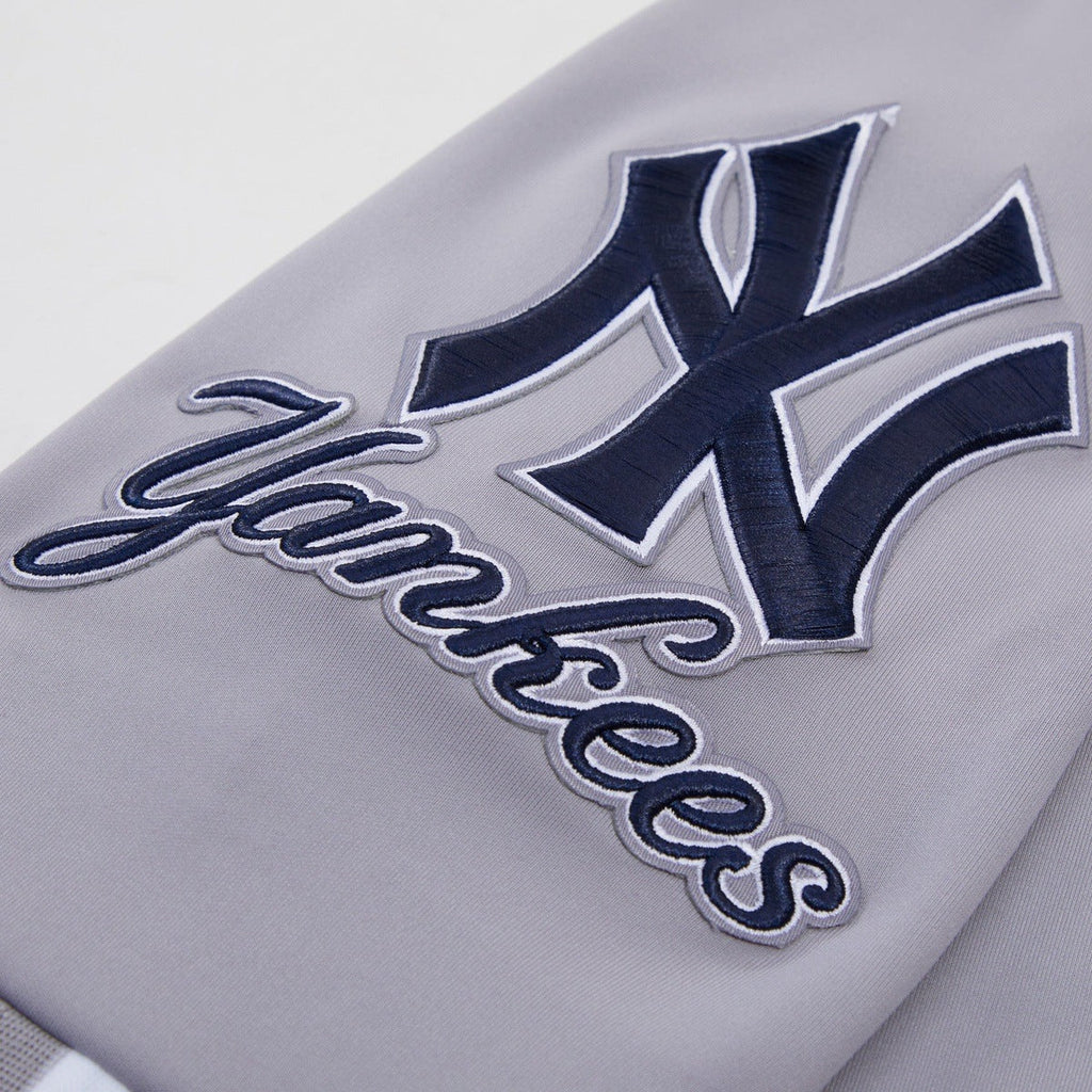 MLB NEW YORK YANKEES CLASSIC VESTE D'ENTRAÎNEMENT POUR HOMME (GRIS)