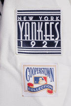 MLB NEW YORK YANKEES RETRO CLASSIC MEN'S RIB WOOL VARSITY JACKET (MIDNIGHT NAVY/WHITE)