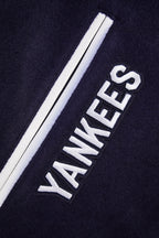 MLB NEW YORK YANKEES RETRO CLASSIC MEN'S RIB WOOL VARSITY JACKET (MIDNIGHT NAVY/WHITE)