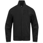 MLB NEW YORK YANKEES NEUTRAL MEN'S  TWILL JACKET (BLACK)