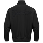 MLB NEW YORK YANKEES NEUTRAL MEN'S  TWILL JACKET (BLACK)