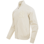 MLB NEW YORK YANKEES NEUTRAL MEN'S  TWILL JACKET (EGGSHELL)