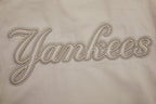 MLB NEW YORK YANKEES NEUTRAL MEN'S  TWILL JACKET (TAUPE)