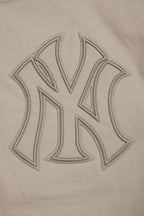MLB NEW YORK YANKEES NEUTRAL MEN'S  TWILL JACKET (TAUPE)