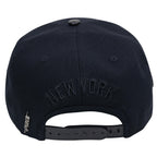 MLB NEW YORK YANKEES LOGO 1996 WORLD SERIES UNISEX SNAPBACK HAT (BLACK)