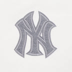 MLB NEW YORK YANKEES REVERSE FRENCH TERRY HAUT EN JERSEY SIMPLE À COUPE CARRÉE POUR FEMME (COQUILLE D'ŒUF)