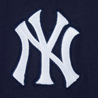 MLB NEW YORK YANKEES WINGSPAN T-SHIRT EN JERSEY SIMPLE À COUPE CARRÉE POUR FEMME (MARINE MINUIT)