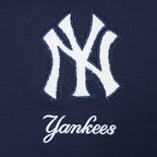 MLB NEW YORK YANKEES CLASSIC CHENILLE WOMEN'S SJ BOXY TOP (MIDNIGHT NAVY)