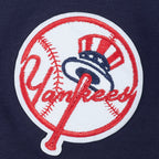 MLB NEW YORK YANKEES CLASSIC CHENILLE WOMEN'S SJ BOXY TOP (MIDNIGHT NAVY)