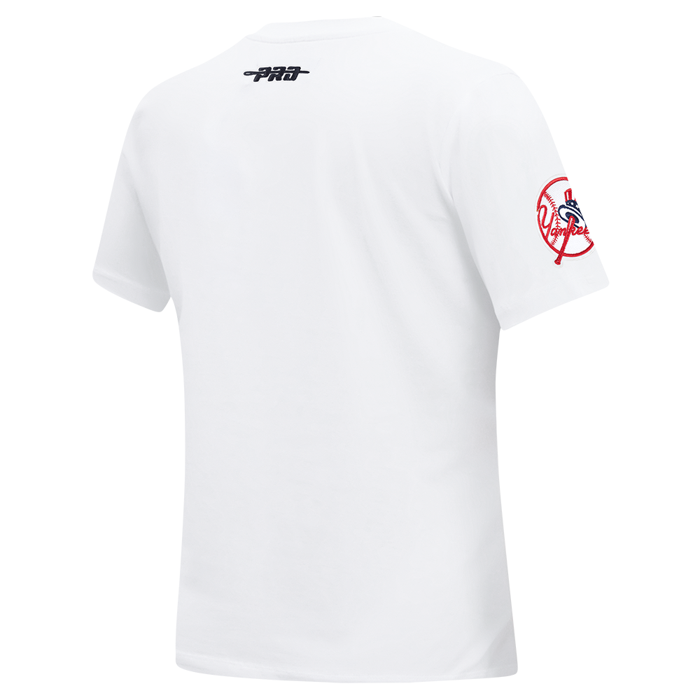 MLB NEW YORK YANKEES CLASSIC CHENILLE WOMEN'S SHIRT (WHITE)