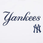 MLB NEW YORK YANKEES CLASSIC CHENILLE WOMEN'S SHIRT (WHITE)