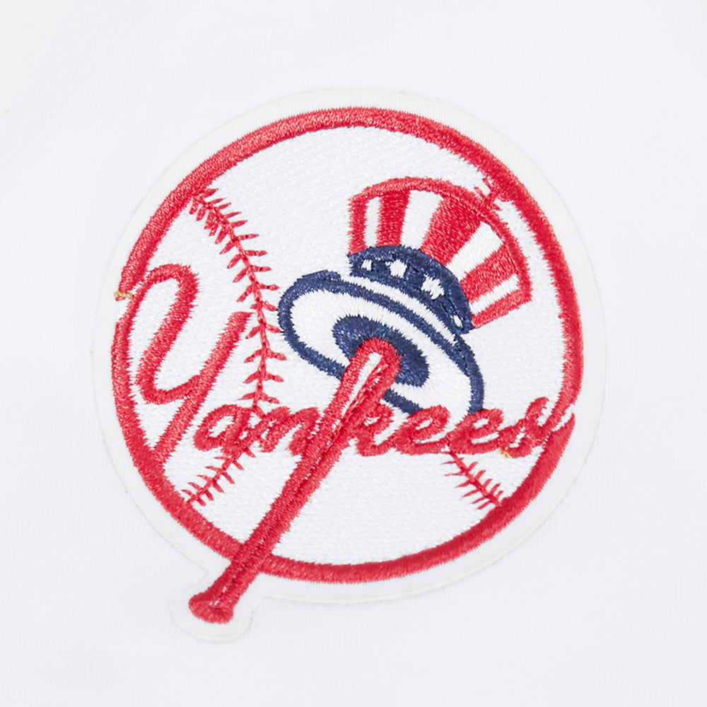 MLB NEW YORK YANKEES CLASSIC CHENILLE WOMEN'S SHIRT (WHITE)