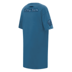 MLB NEW YORK YANKEES COUNTRY CLUB WOMEN'S TEE DRESS (STEEL BLUE)