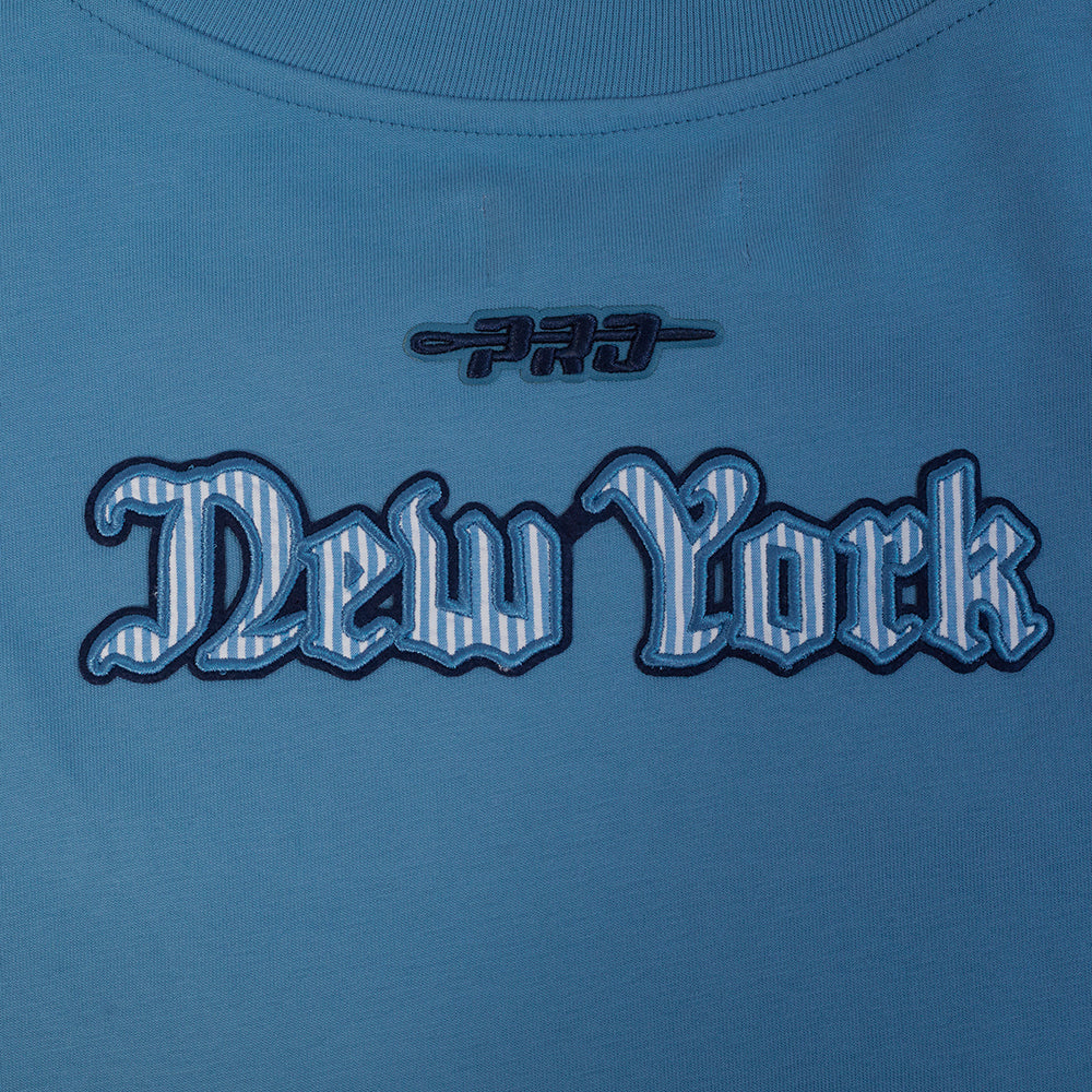 MLB NEW YORK YANKEES COUNTRY CLUB WOMEN'S TEE DRESS (STEEL BLUE)