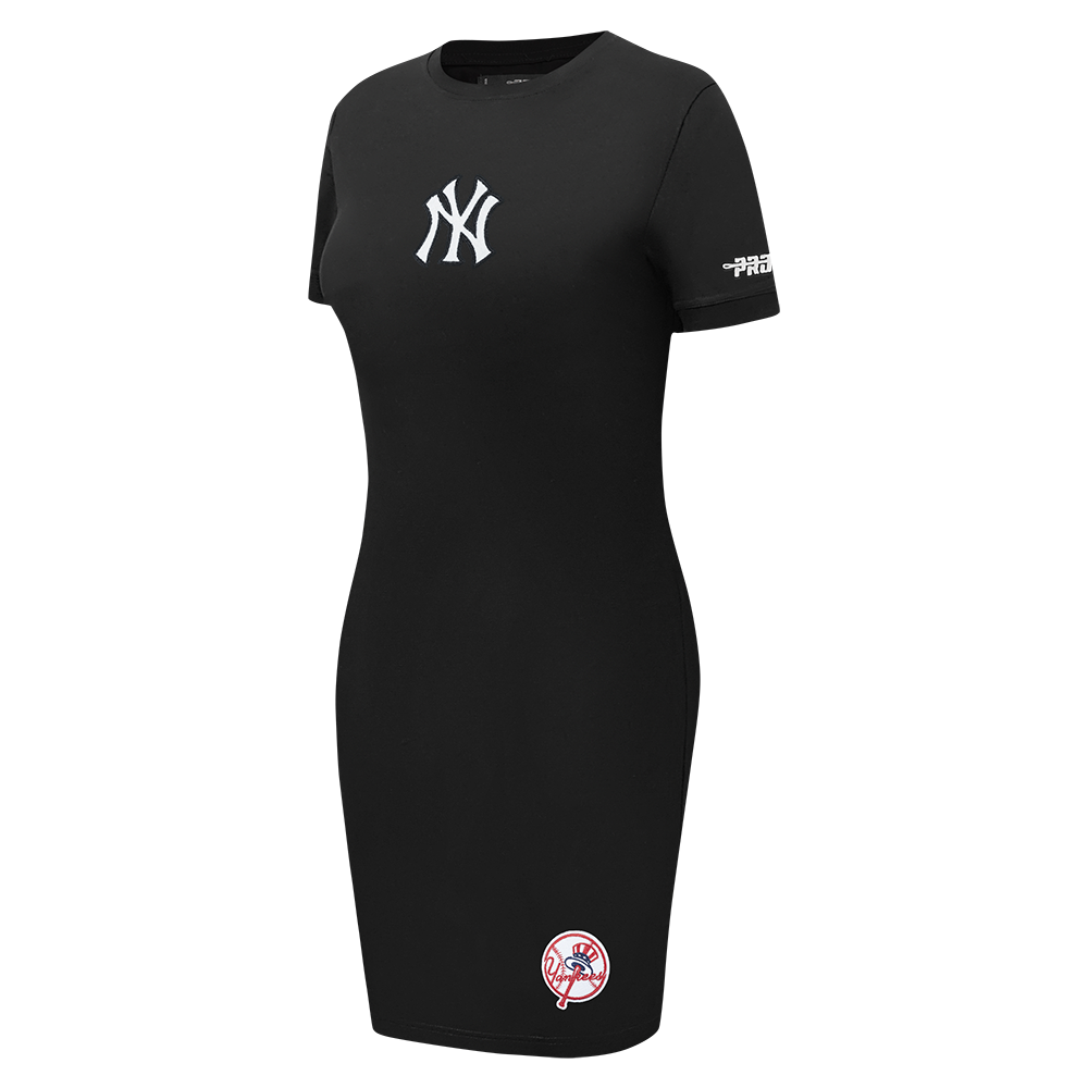 MLB NEW YORK YANKEES CLASSIC CHENILLE ROBE MOULANTE POUR FEMME (NOIR)