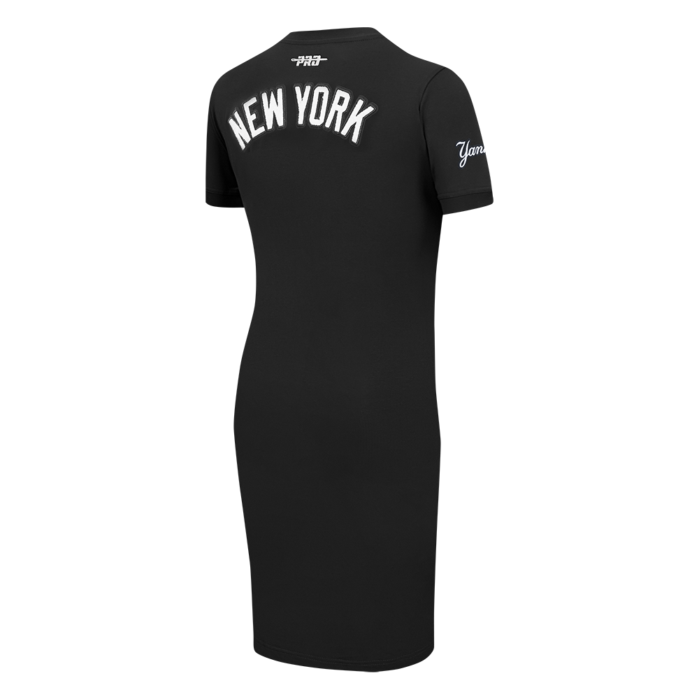 MLB NEW YORK YANKEES CLASSIC CHENILLE ROBE MOULANTE POUR FEMME (NOIR)