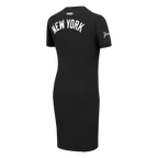 MLB NEW YORK YANKEES CLASSIC CHENILLE ROBE MOULANTE POUR FEMME (NOIR)