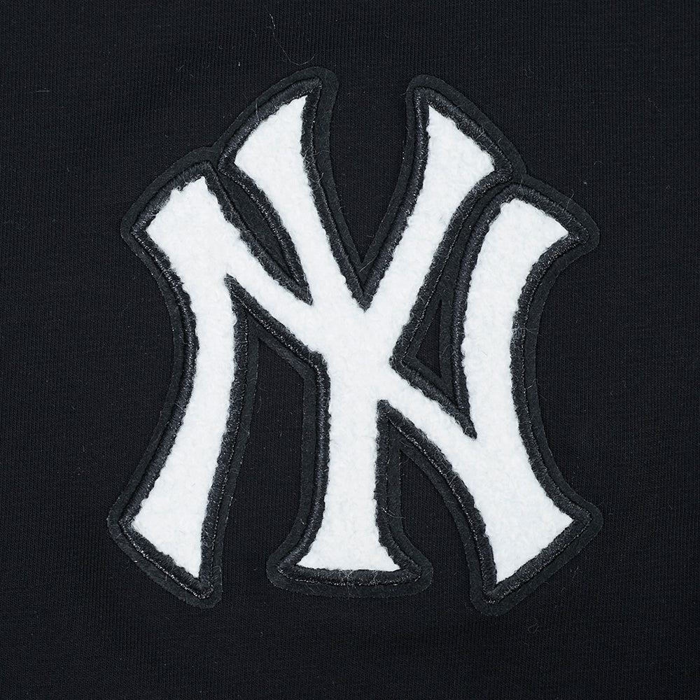 MLB NEW YORK YANKEES CLASSIC CHENILLE ROBE MOULANTE POUR FEMME (NOIR)