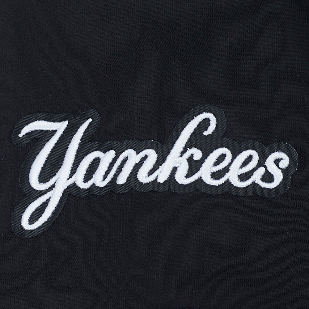 MLB NEW YORK YANKEES CLASSIC CHENILLE ROBE MOULANTE POUR FEMME (NOIR)