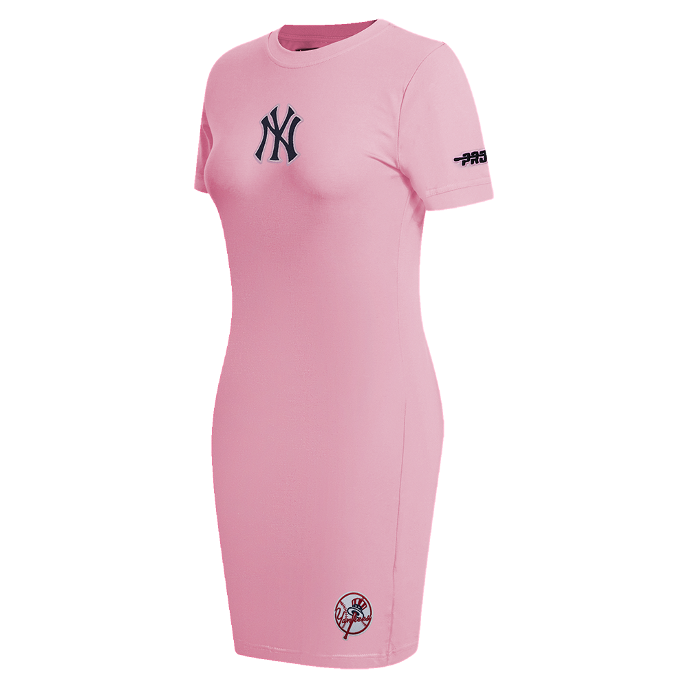 MLB NEW YORK YANKEES CLASSIC CHENILLE ROBE MOULANTE POUR FEMME (ROSE)