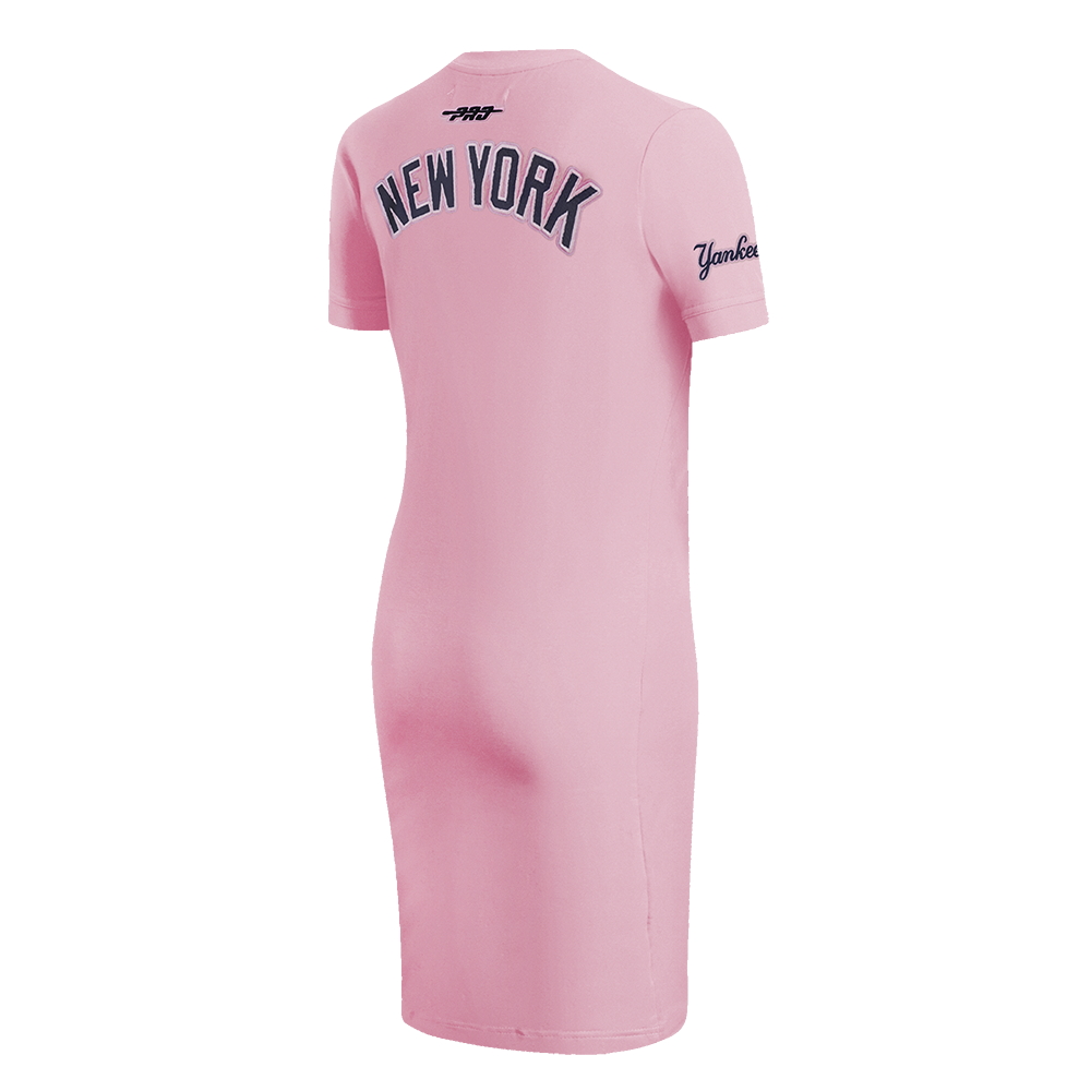 MLB NEW YORK YANKEES CLASSIC CHENILLE ROBE MOULANTE POUR FEMME (ROSE)