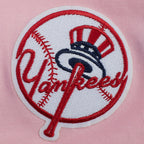 MLB NEW YORK YANKEES CLASSIC CHENILLE ROBE MOULANTE POUR FEMME (ROSE)