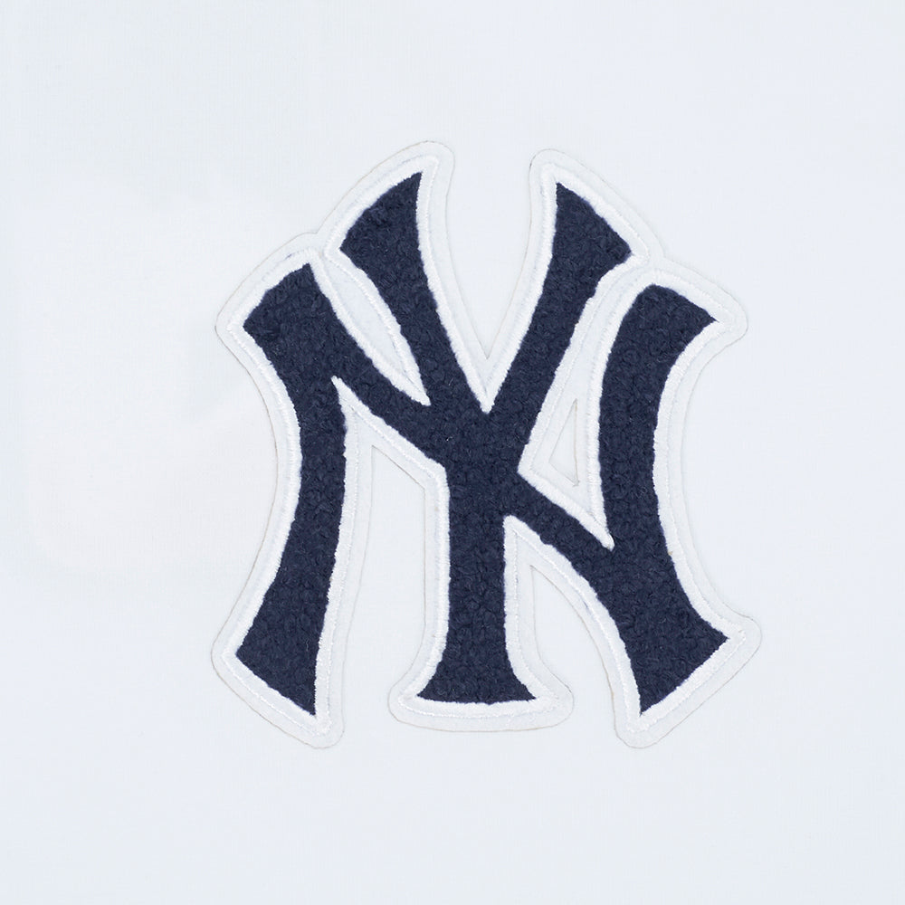 MLB NEW YORK YANKEES CLASSIC CHENILLE WOMEN'S DRESS (WHITE)