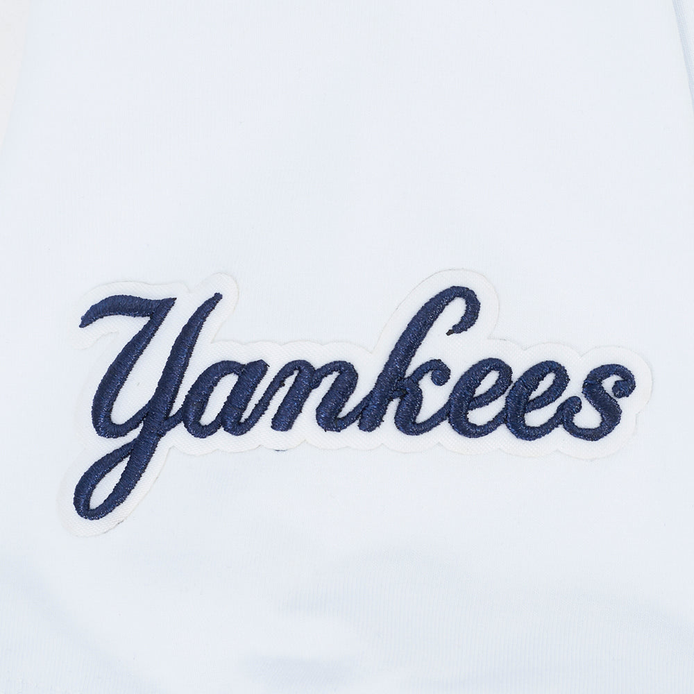 MLB NEW YORK YANKEES CLASSIC CHENILLE WOMEN'S DRESS (WHITE)