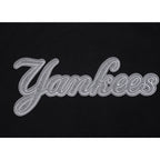 MLB NEW YORK YANKEES REVERSE FRENCH TERRY WOMEN'S FLEECE CREWNECK (BLACK)