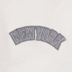 MLB NEW YORK YANKEES REVERSE FRENCH TERRY WOMEN'S FLEECE CREWNECK (EGGSHELL)