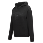 MLB NEW YORK YANKEES TRIPLE BLACK CHANDAIL À CAPUCHON EN MOLLETON POUR FEMME (TRIPLE NOIR FEMME)
