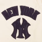 MLB NEW YORK YANKEES TRIPLE TONAL SHORT TISSÉ POUR FEMME POUR FEMME (COQUILLE D'ŒUF)