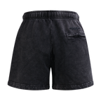 MLB NEW YORK YANKEES WASHED CLASSIC WOMEN'S ENZYME WASH FT SHORT (WASHED BLACK)