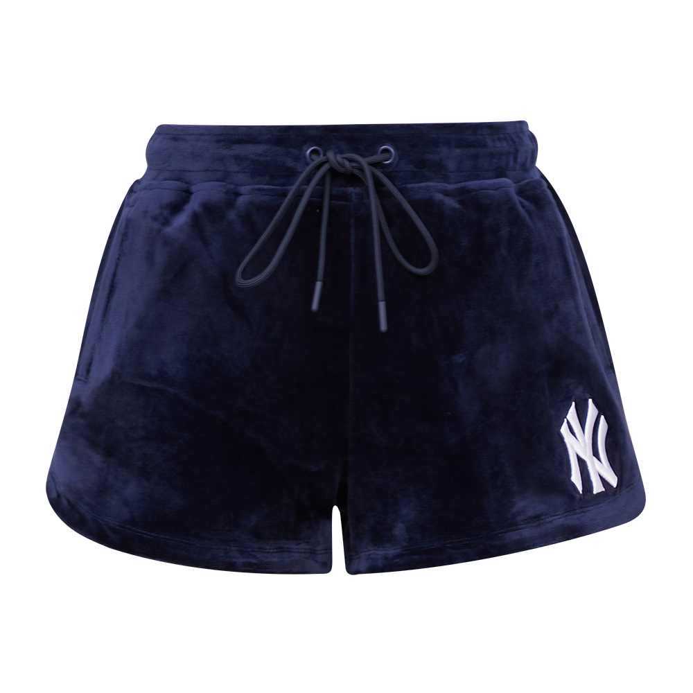 MLB NEW YORK YANKEES CLASSIC SHORT EN VELOURS POUR FEMME (MARINE MINUIT)