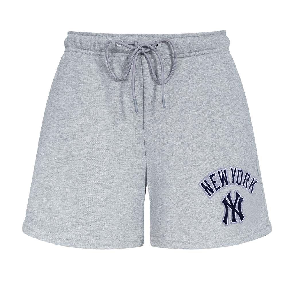 MLB NEW YORK YANKEES CLASSIC WOMEN'S SHORT (HEATHER GREY)