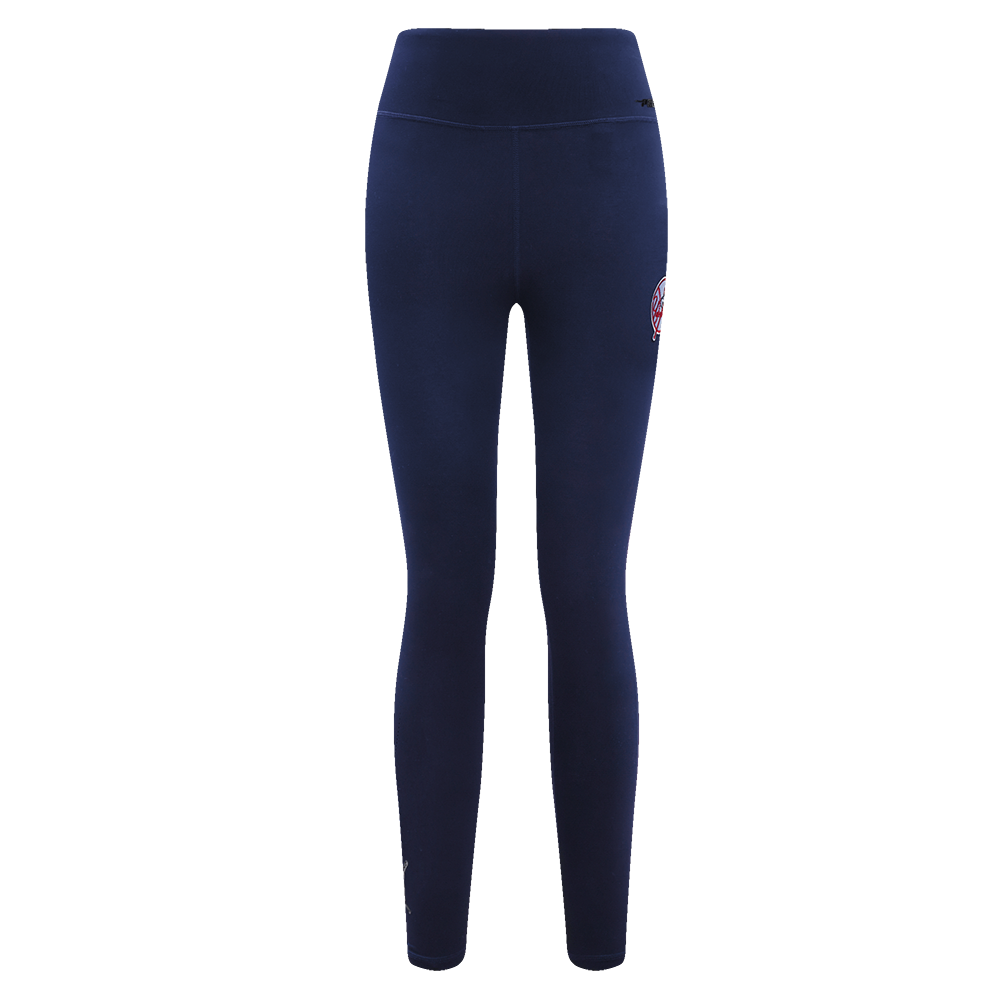 MLB NEW YORK YANKEES MASHUP WOMEN'S JERSEY LEGGING (MIDNIGHT NAVY)