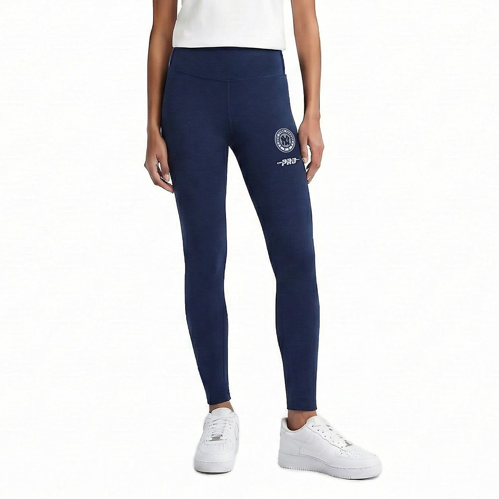 MLB NEW YORK YANKEES  RETRO CLASSIC WOMEN'S HW JERSEY LEGGING (MIDNIGHT NAVY)