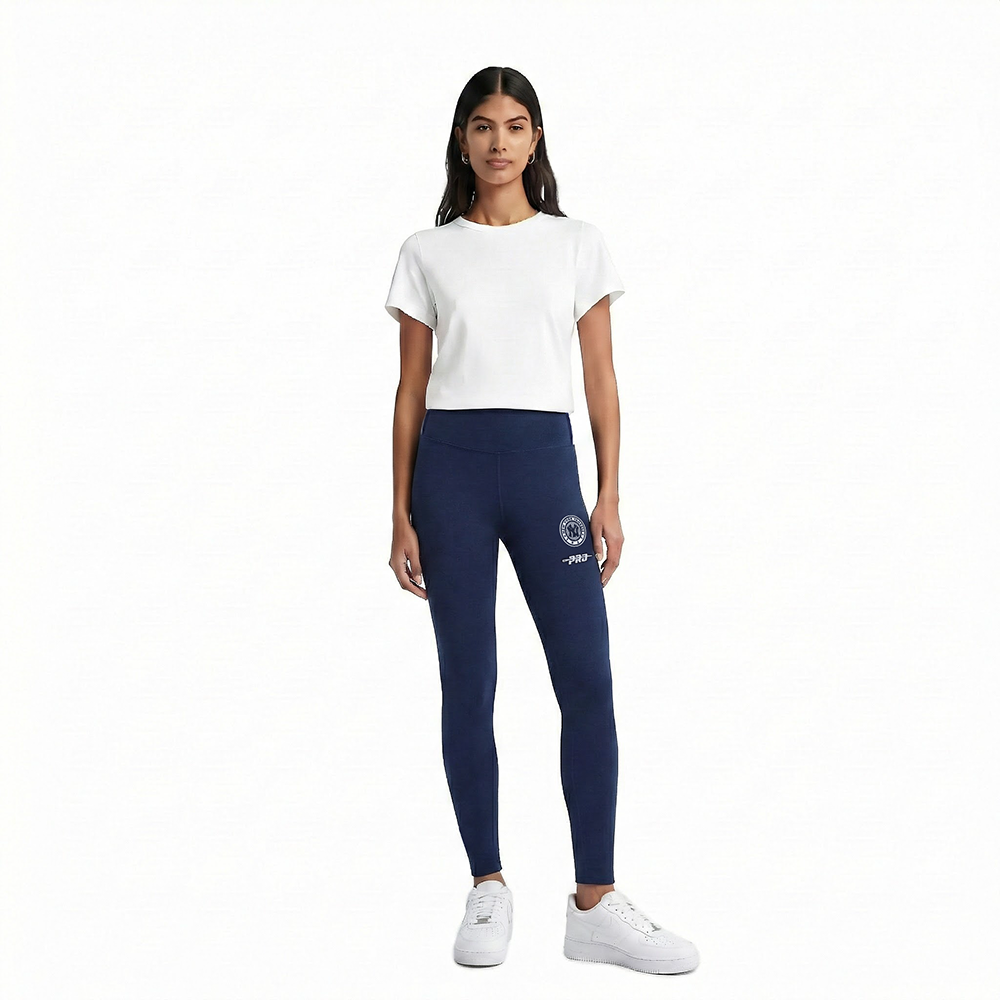 MLB NEW YORK YANKEES  RETRO CLASSIC WOMEN'S HW JERSEY LEGGING (MIDNIGHT NAVY)